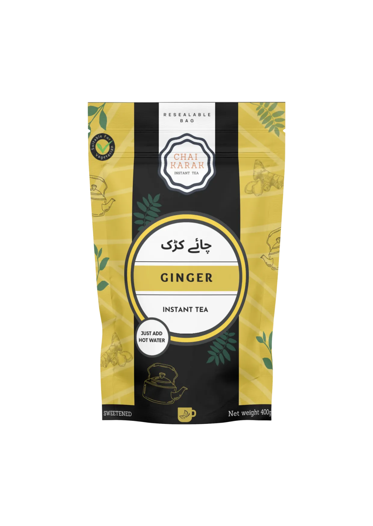 Ginger instant pack