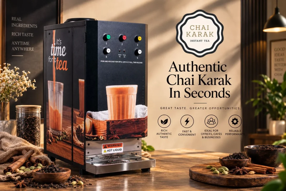 My Chai Karak vending machines