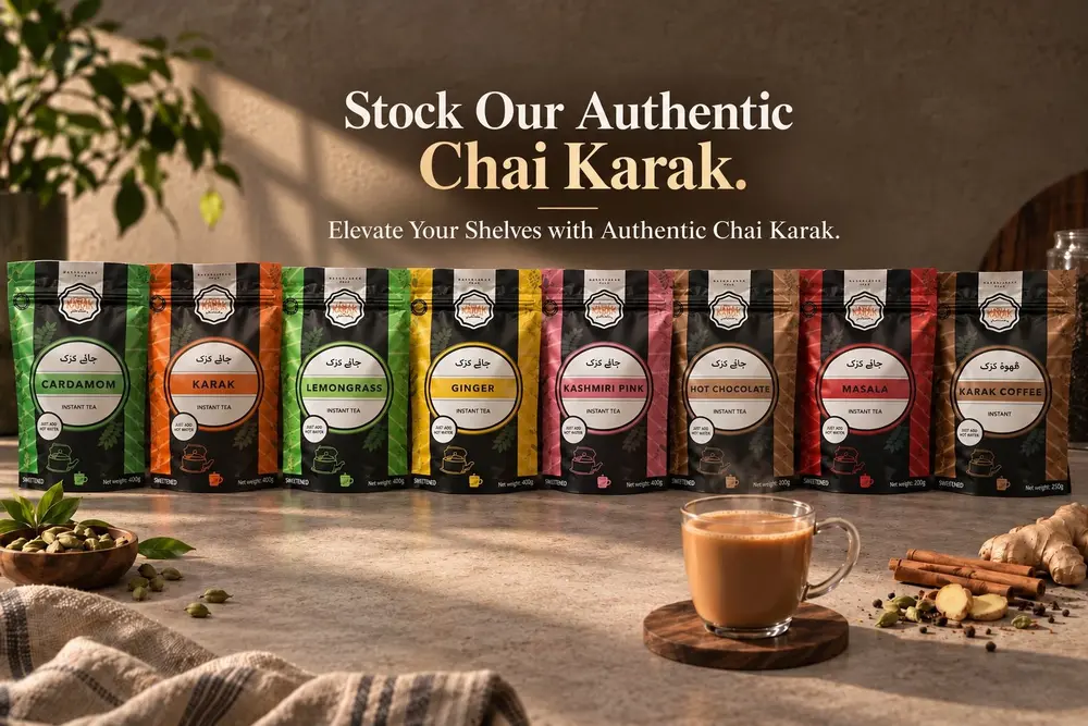 Elevate your Shelves with Authentic Chai Karak